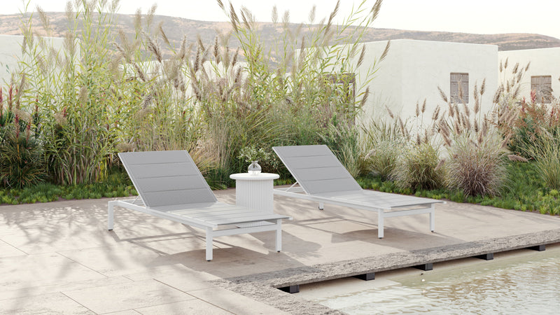 Palma | Side Table - White