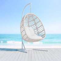 Amelia | Hanging Chair Sand Hanging Chairs Azzurro Living