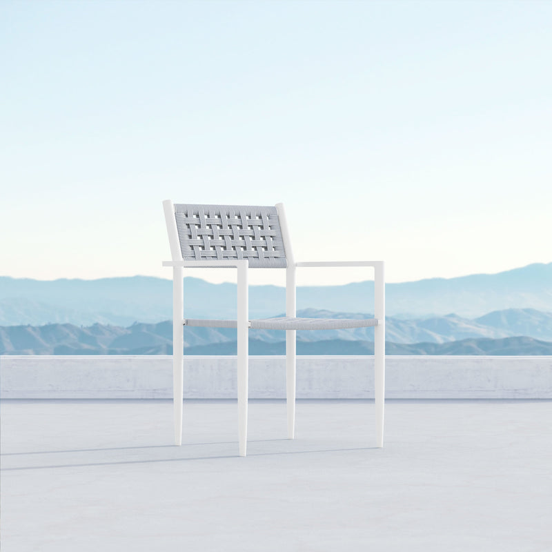 Naples | Dining Chair Set of 2 - White Dining Chairs Azzurro Living