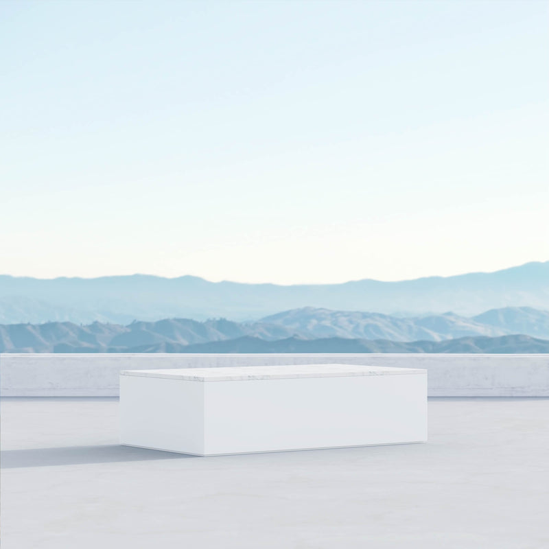 Porto | Coffee Table - White. Marble Coffee Tables Azzurro Living
