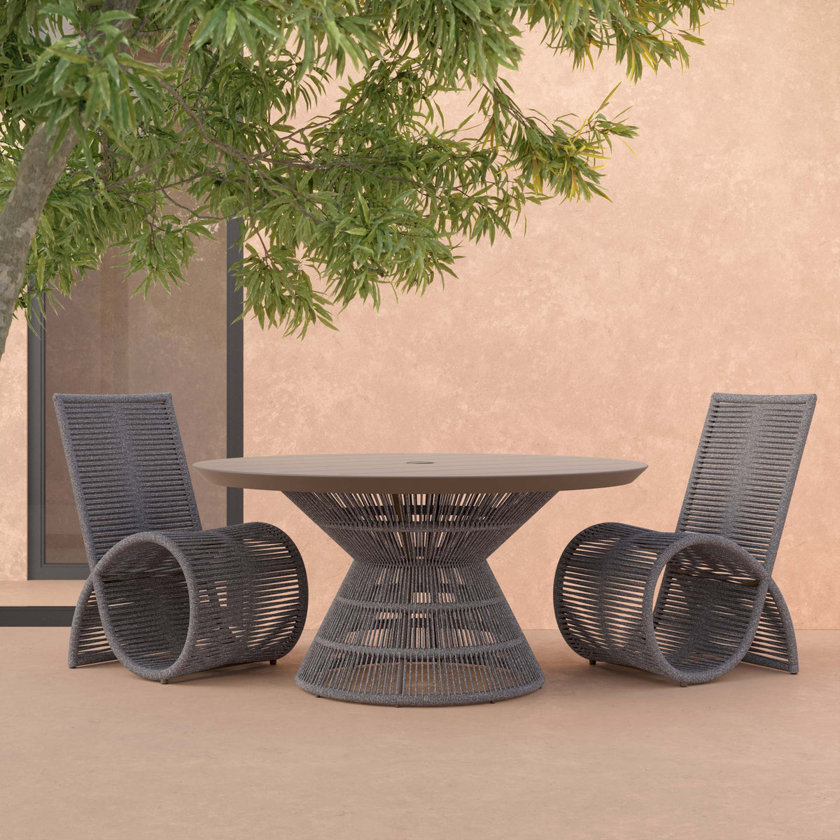 Captiva | 60" Dining Table - Bronze