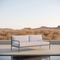 Azzurro Living Madeira | 3 Seat Sofa - Bronze Sofas / Loveseats