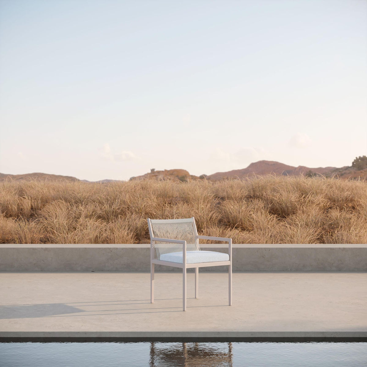 Azzurro Living Madeira | Dining Chair - Ivory Dining Chairs