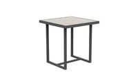 Pavia | 35" Counter Table - Charcoal - Dekton Top