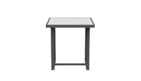 Pavia | 35" Counter Table - Charcoal - Dekton Top