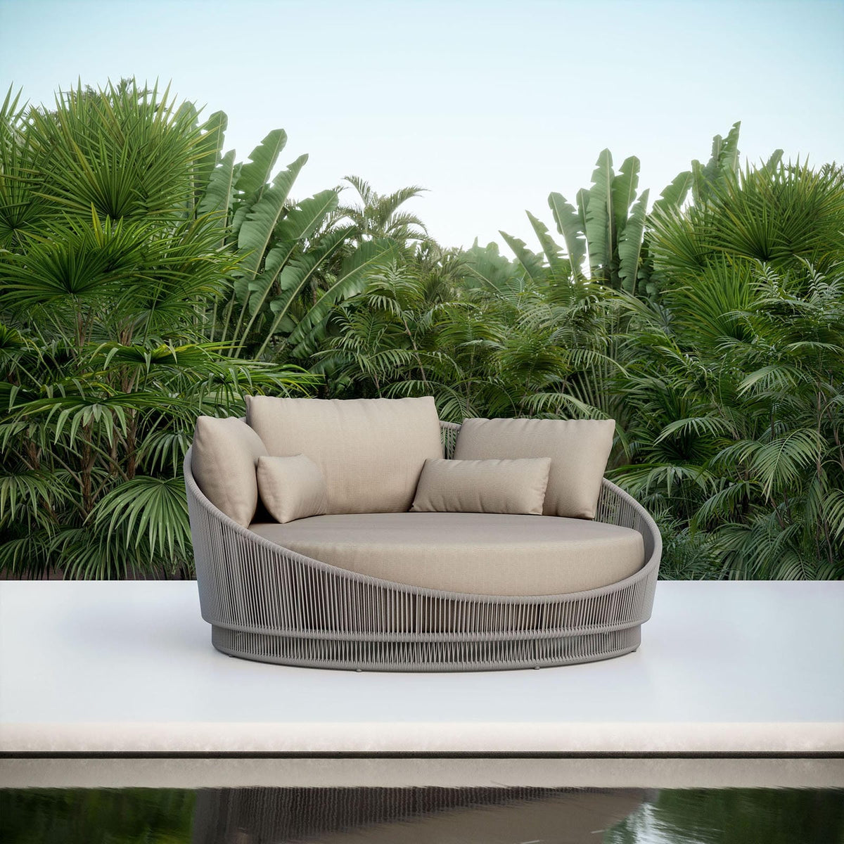 Palma | Day Bed Lounge - Mocha