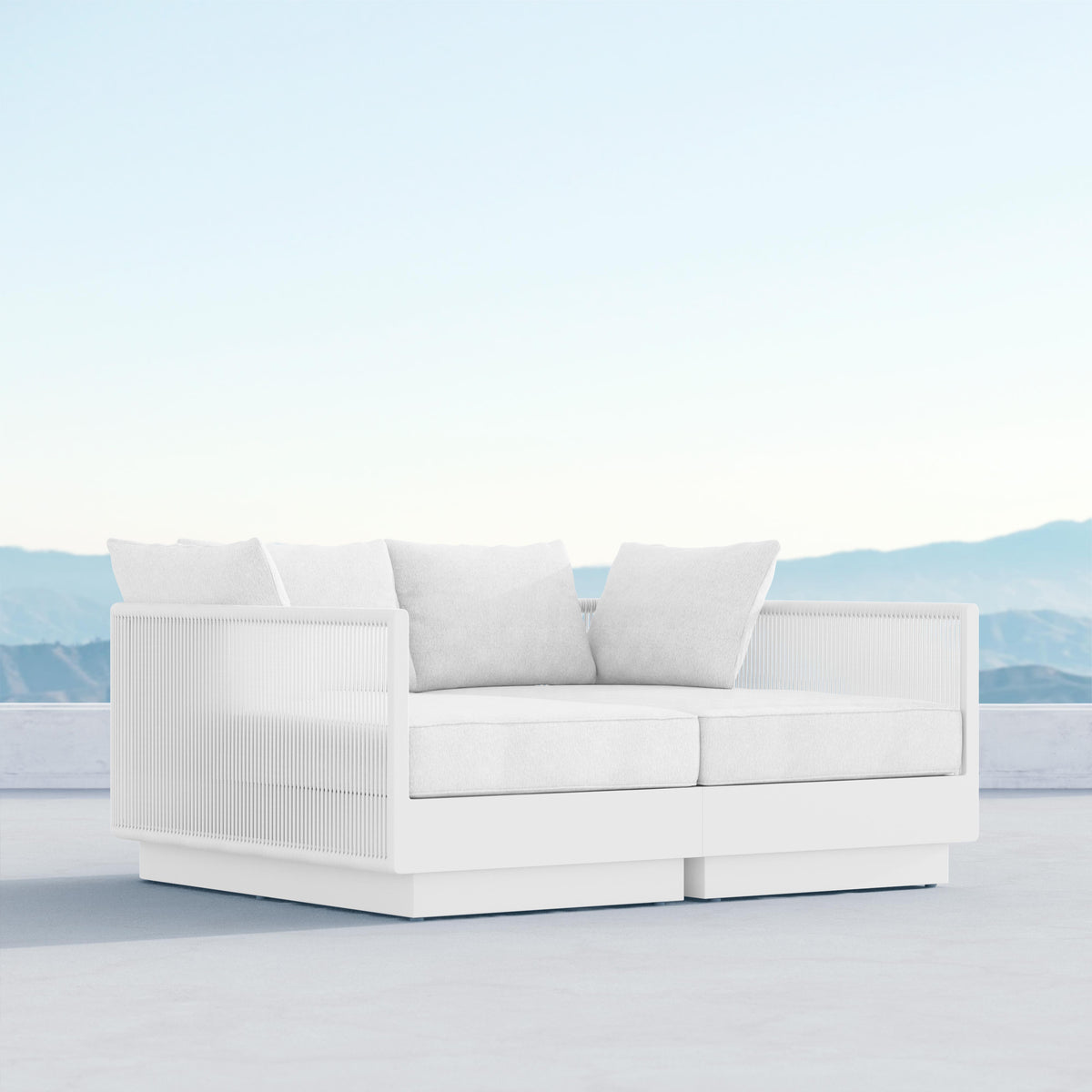 Porto Sectional - White - Build Your Own