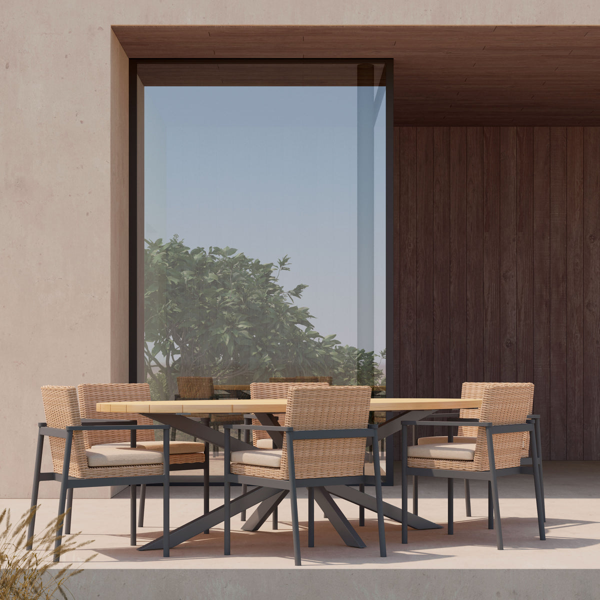 Sicily | 94" Ellipse Dining Table