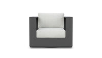 Sydney | Swivel Club Chair - Charcoal