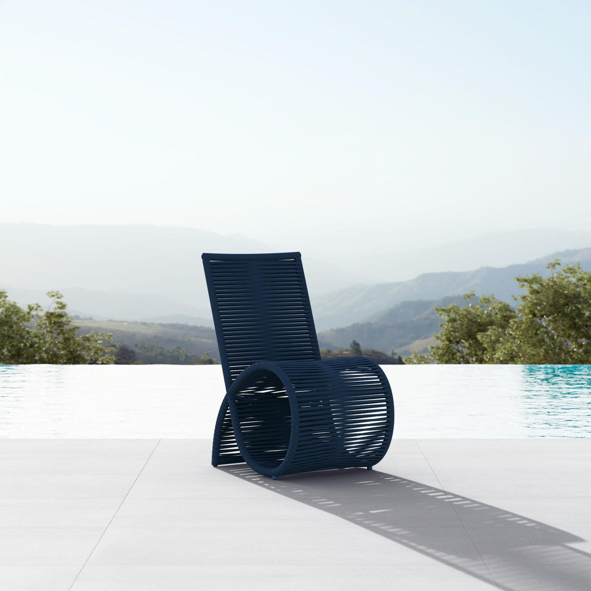 Wave | Dining Chair (QTY 2) - Midnight Blue