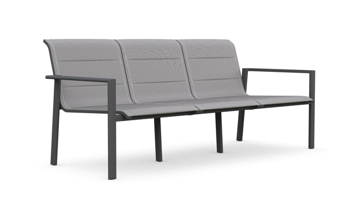 Amalfi | 3 Seat Sofa Charcoal Sofas / Loveseats Azzurro Living
