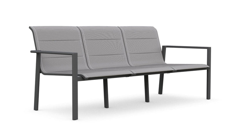 Amalfi | 3 Seat Sofa Charcoal Sofas / Loveseats Azzurro Living