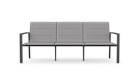 Amalfi | 3 Seat Sofa Charcoal Sofas / Loveseats Azzurro Living