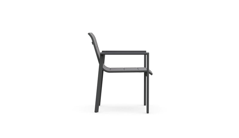 Amalfi | Dining Chair Charcoal Set of 4 Dining Chairs Azzurro Living