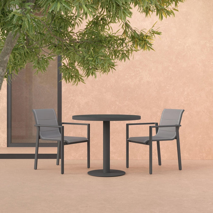 Amalfi | Dining Chair x4 - Charcoal - Azzurro LivingAzzurro Living