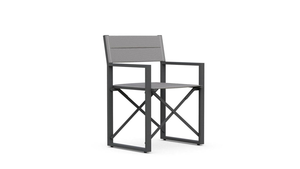 Amalfi | Directors Chair x4 - Charcoal