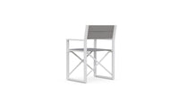 Amalfi | Directors Chair x4 - White Club Chairs Azzurro Living