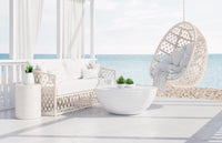 Amelia | Hanging Chair - Sand Hanging Chairs Azzurro Living
