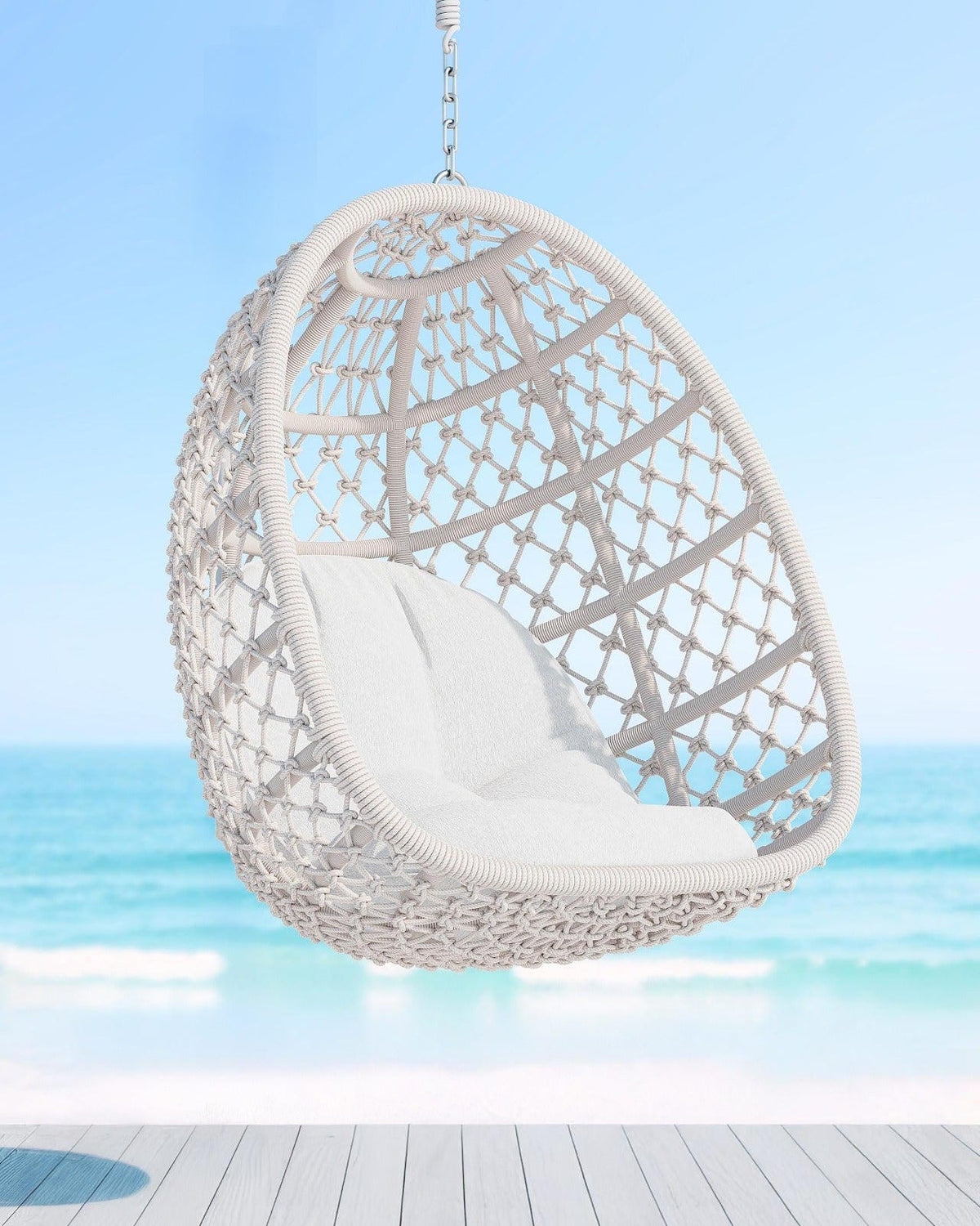 Amelia | Hanging Chair - Sand Hanging Chairs Azzurro Living
