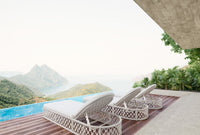 Amelia | Chaise Lounge Sand Lounge Chairs Azzurro Living