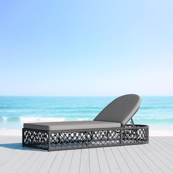 Amelia | Chaise Lounge - Ash Lounge Chairs Azzurro Living