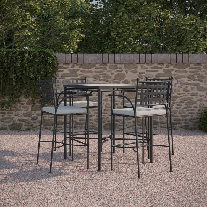 Athens | 35" Bar Table - Dekton Top - Azzurro LivingAzzurro Living