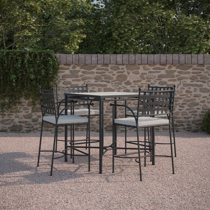 Athens | 35" Counter Table - Dekton Top - Azzurro LivingAzzurro Living