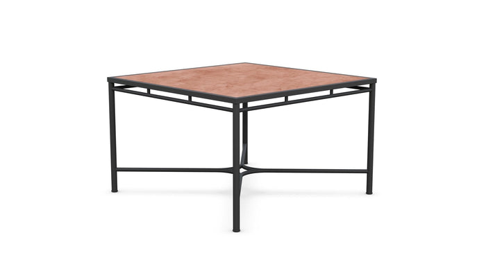 Athens | Square Dining Table - Dekton Top Dining Tables Azzurro Living