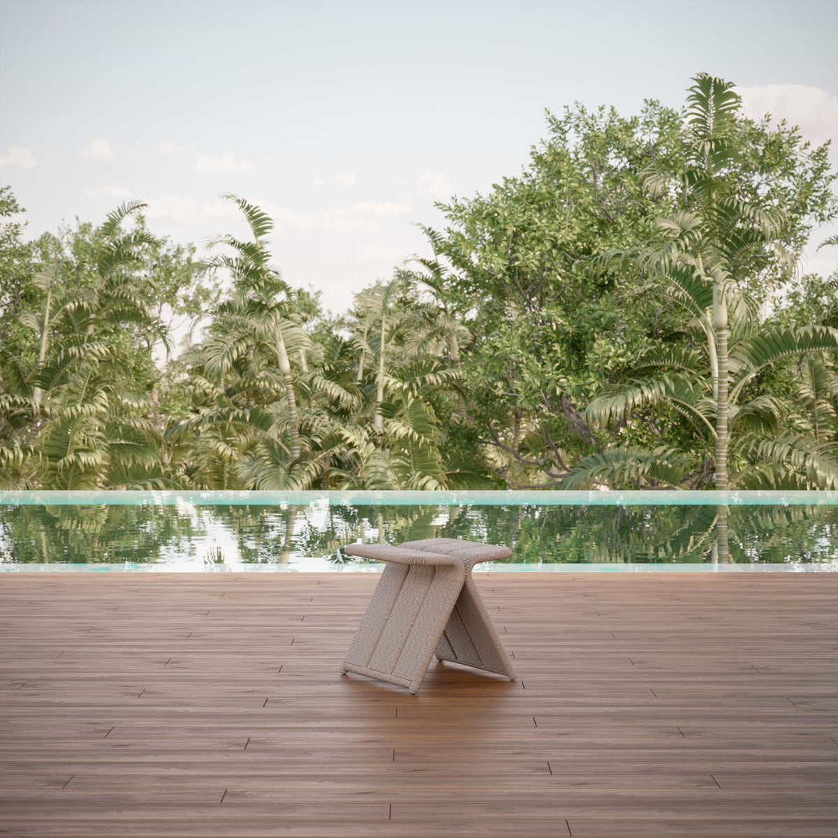 Biscayne | Stool - Azzurro LivingAzzurro Living