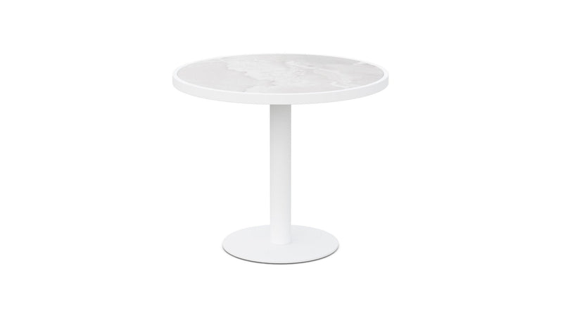 Bordeaux Dining Table White - Helena Dekton Top Dining Tables Azzurro Living