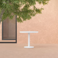 Bordeaux Dining Table White - Helena Dekton Top Dining Tables Azzurro Living