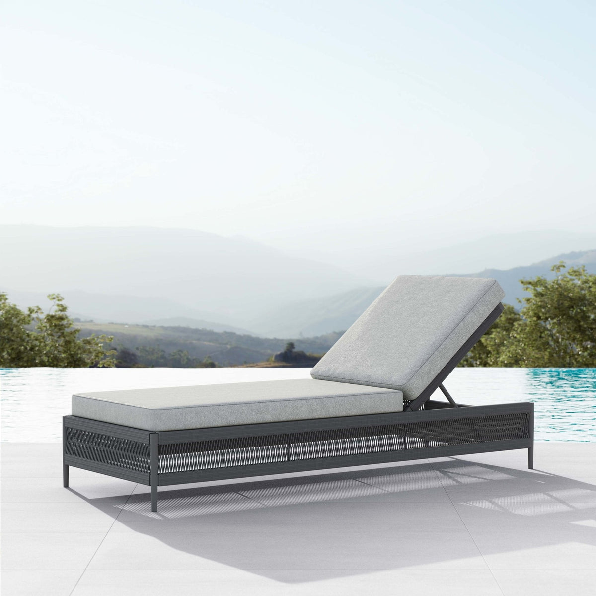 Catalina | Chaise Lounge - Ash Lounge Chairs Azzurro Living