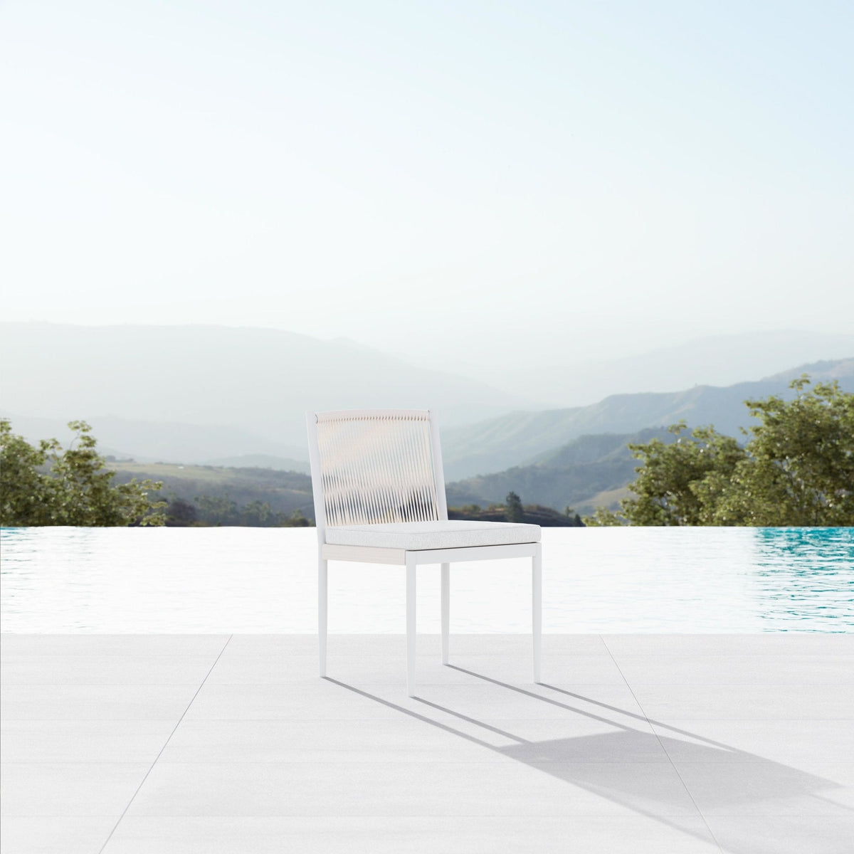 Catalina | Dining Armless Chair - Sand Dining Chairs Azzurro Living