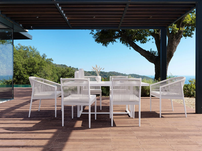Catalina | Dining Armless Chair - Sand Dining Chairs Azzurro Living
