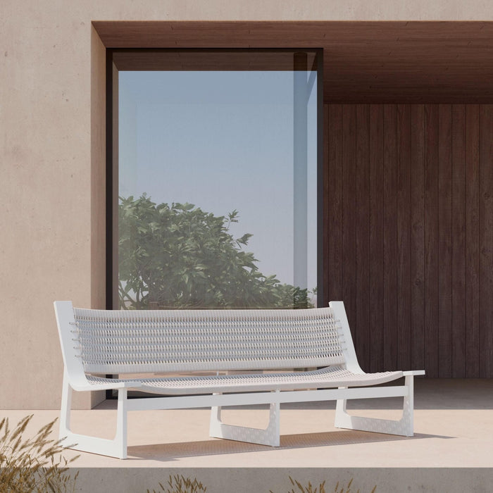 Cozumel 3 Seat Sofa White Sofas / Loveseats Azzurro Living