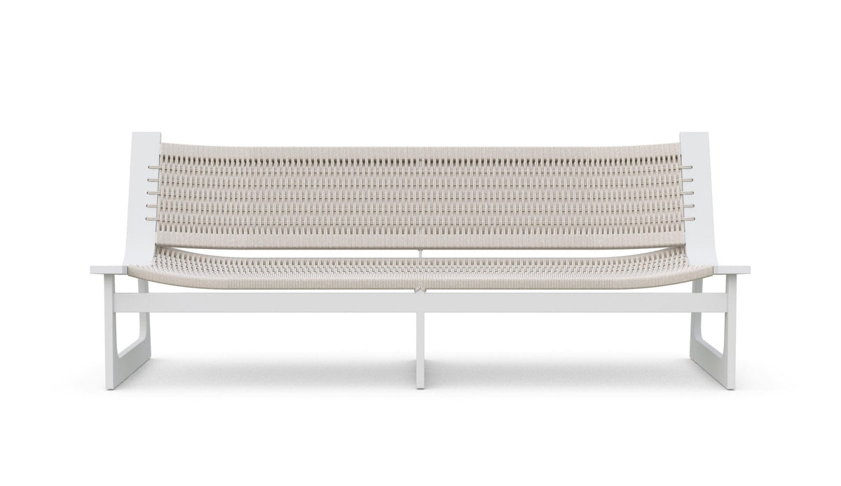 Cozumel 3 Seat Sofa White Sofas / Loveseats Azzurro Living