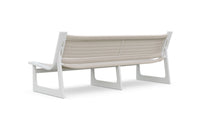Cozumel 3 Seat Sofa White Sofas / Loveseats Azzurro Living