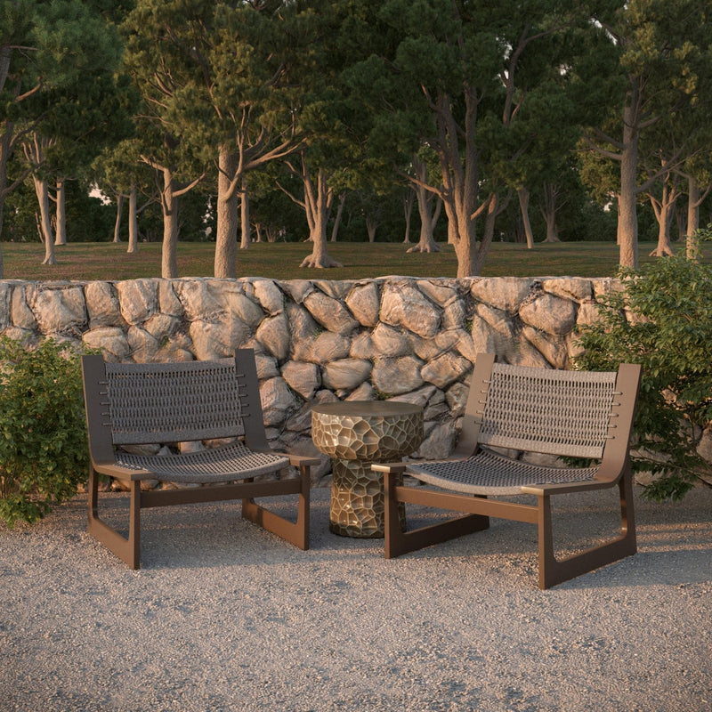 Cozumel | Club Chair Bronze Set of 2 Club Chairs Azzurro Living