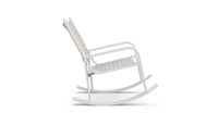 Cozumel Rocking Chair White Club Chairs Azzurro Living