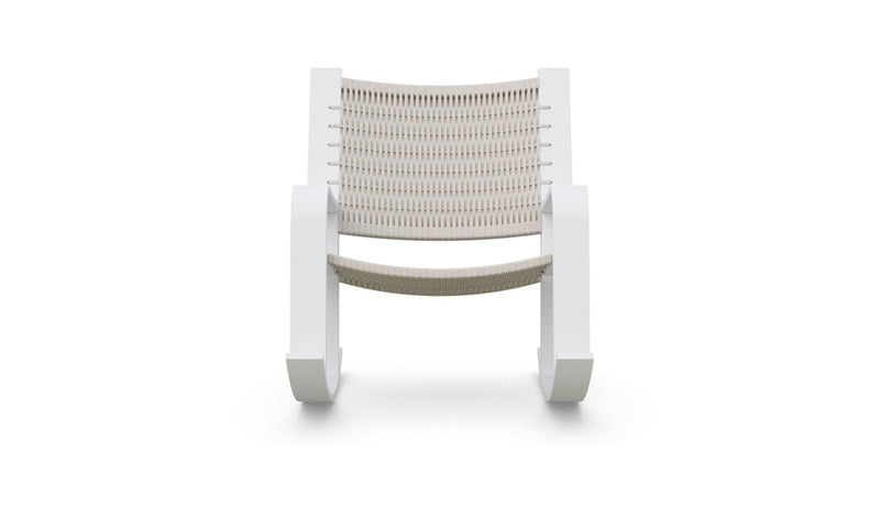 Cozumel Rocking Chair White Club Chairs Azzurro Living