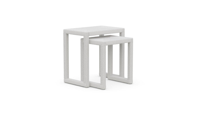 Cyprus Nesting Table Set of 2 Side Tables Azzurro Living