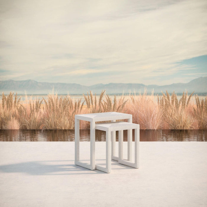 Cyprus | Nesting Table Set of 2 Side Tables Azzurro Living