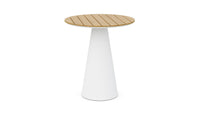 Leon Bar Table White - Alpine WeatherWood Top Dining Table-Bar Azzurro Living