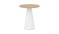 Leon Bar Table White - Alpine WeatherWood Top Dining Table-Bar Azzurro Living