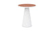 Leon Bar Table White - Umber Top