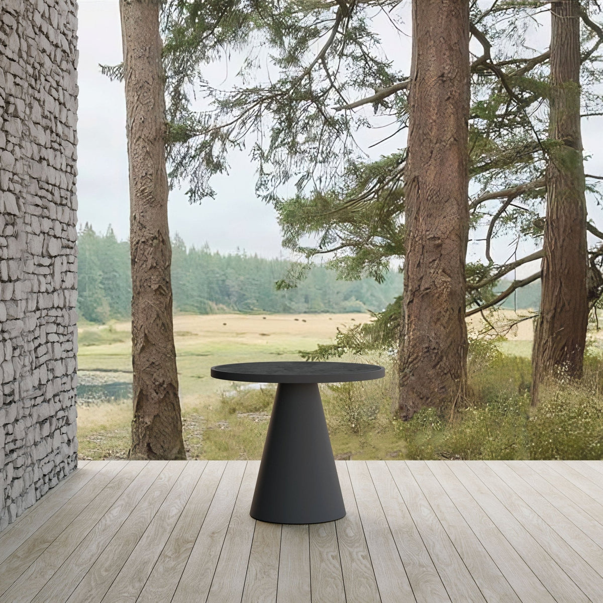 Leon Dining Table Charcoal - Micron Dekton Top Dining Tables Azzurro Living