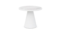 Leon Dining Table White - Dekton Top Dining Tables Azzurro Living