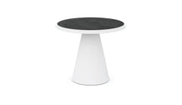 Leon Dining Table White - Dekton Top Dining Tables Azzurro Living