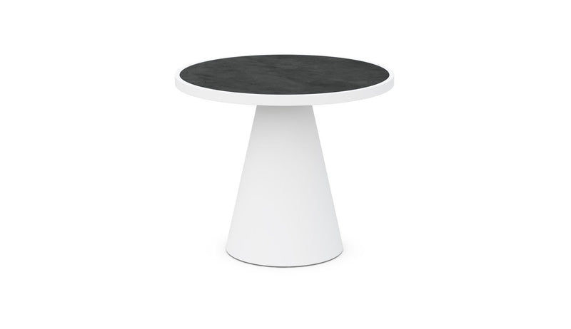 Leon Dining Table White - Dekton Top Dining Tables Azzurro Living