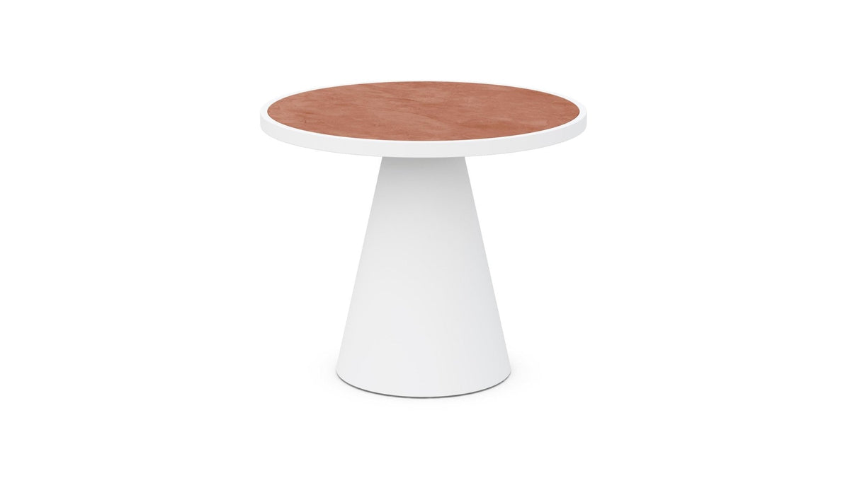 Leon Dining Table White - Dekton Top Dining Tables Azzurro Living